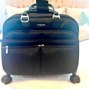 Baggalini four wheel (under seat) roller / tote bag